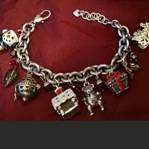 Brighton Christmas charm bracelet